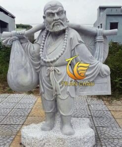 Tượng Sa Tăng Đá Tự Nhiên Nguyên Khối