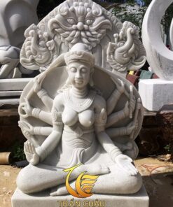 Tượng Thần Chăm Pa Đá Tự Nhiên