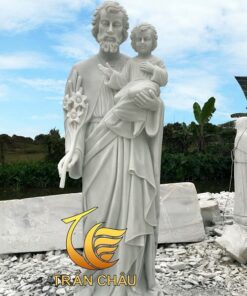 Tượng Thánh Giuse Bằng Đá Tự Nhiên Tại Hồ Chí Minh