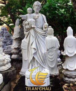 Tượng Thánh Giuse Bồng Đức Chúa Bằng Đá