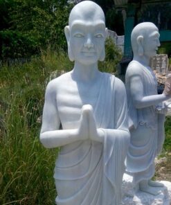 Tượng Thập Đại Đệ Tử Chắp Tay Đá Mỹ Nghệ