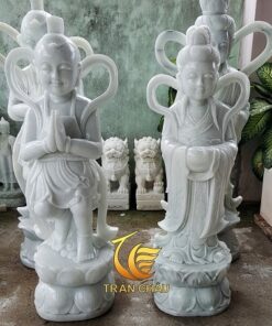 Tượng Thiện Tài Đồng Tử Đá Đẹp Đà Nẵng