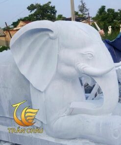Tượng Voi Nằm Bằng Đá Mỹ Nghệ Non Nước