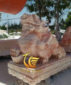 Tỳ Hưu Bằng Đá Tự Nhiên Nguyên Khối