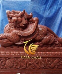 Tỳ Hưu Đá Cẩm Thạch Nguyên Khối