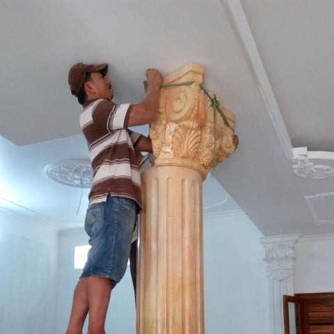 Ý Tưởng Thiết Kế Phòng Tắm Sang Trọng Dự Án Cột Đá Cẩm Thạch Vàng Bình Dương: Biểu Tượng Đẳng Cấp Kiến Trúc 2024