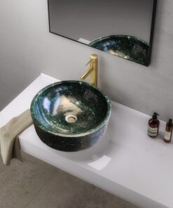 Lavabo Tròn Dày Đá Ấn Độ