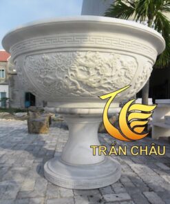 Chậu Hoa Bằng Đá Mỹ Nghệ Non Nước