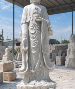 Tượng Phật Thích Ca Đá Chuẩn Tâm Linh Cho Chùa